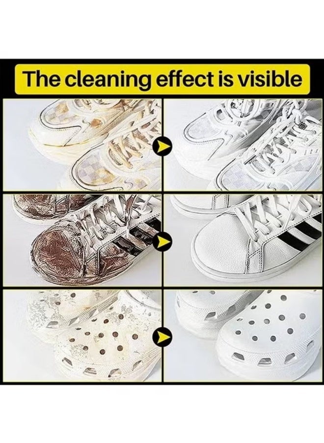 20 PCS Quick Wipes，Shoe Sneaker Wipes Cleaner，Shoe Cleaning Wipe, Disposable Travel Portable Removes Dirt, Stains, Natural（Individually Wrapped） - Image 4
